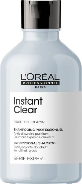 L'Oréal Professionnel by L'Oreal Professionnel Instant Clear Purifying Anti-dandruff Shampoo with Piroctone Olamine for All Hair Types, Serie Expert