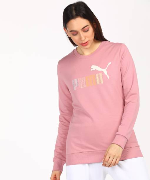 PUMA Full Sleeve Graphic Print Women Sweatshirt