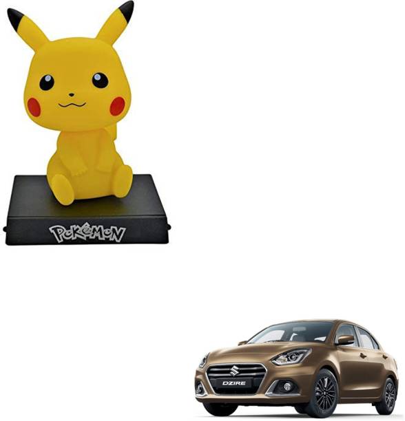 SEMAPHORE bobblehead Toys Action Figure and Car Dashboard Interior Accessories(Pikachu) For Maruti Swift Dzire