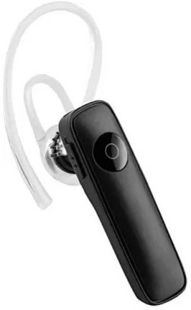 WORLD ONLINE Clip-on Design Earphone for Calling & Music with Mic Bluetooth Headset
