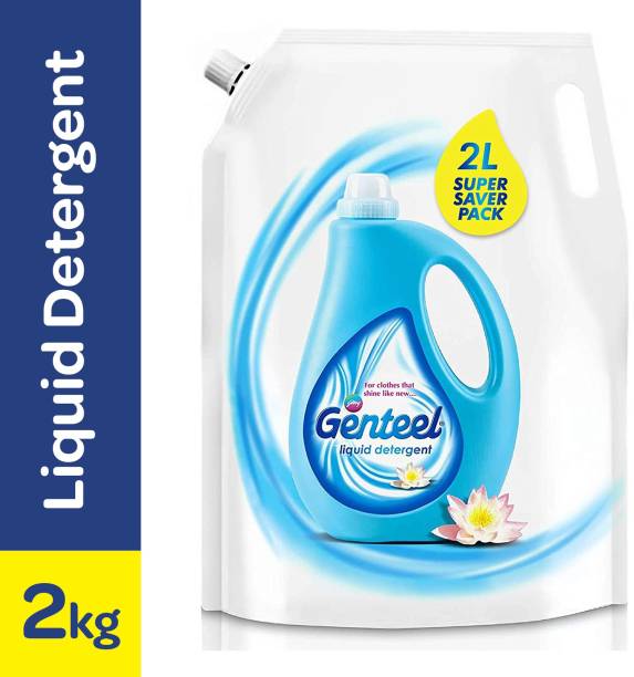Genteel Bucket & Machine Wash, Fresh Liquid Detergent