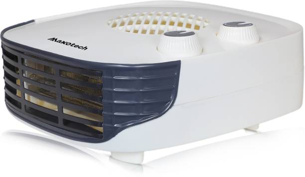 Maxotech Rigal PLus 1000 Watt/2000 Watt Noiseless Copper Moter ( Heater, Room Heater ) Fan Room Heater