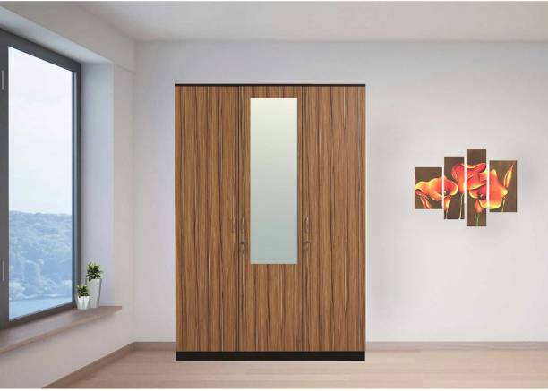 Nilkamal Engineered Wood 3 Door Wardrobe
