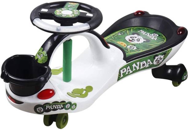 Puci Kids Panda magic car, ride on musical Car Non Battery Operated Ride On Car Non Battery Operated Ride On