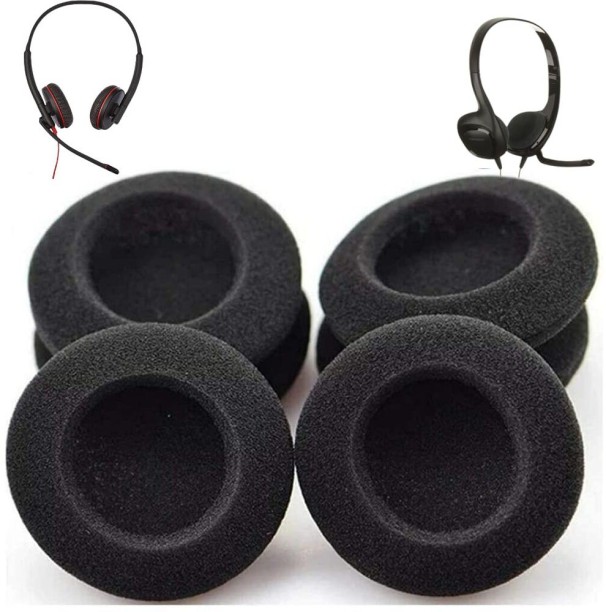 26 PACK Replacement Earphone Black Earpads for Sennheiser MX Model Earbuds Will Fit Most Headphone Foam Ear Pad Cushion Covers From Gadget Zoo by Gadget Zoo 