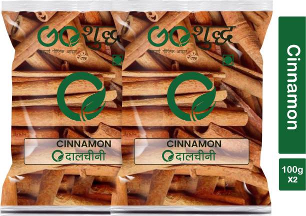 Goshudh Premium Quality Dalchini Sabut (Cinnamon Stick)-100gm (Pack Of 2)