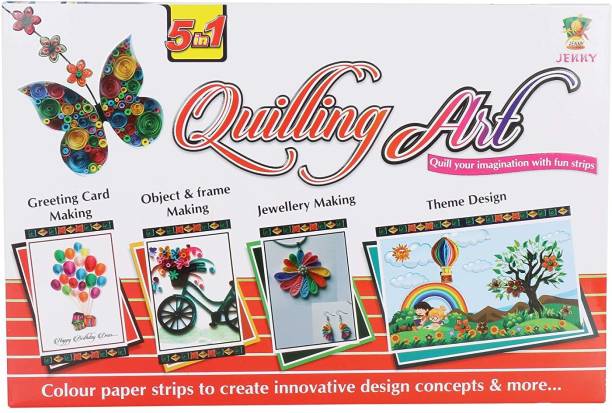 Olympia Games And Toys 5 in 1 Quilling Art for Kids