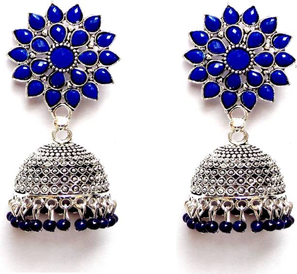 Silver earrings in flipkart Clearance