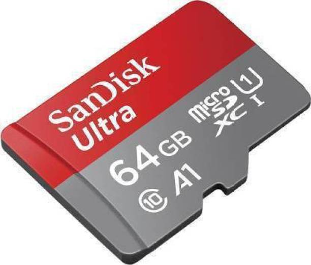 SanDisk A1 64 GB MicroSD Card Class 10 120 MB/s  Memory Card