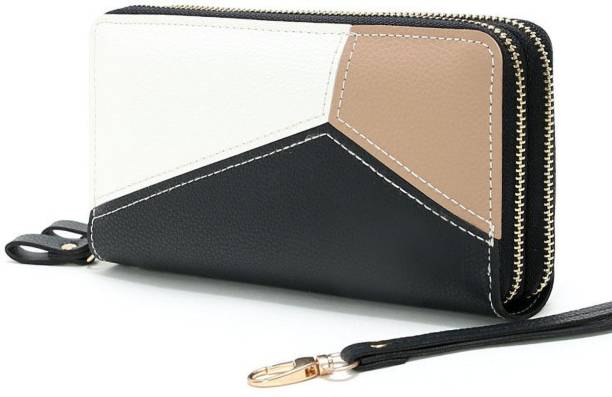 Frackson Women Evening/Party, Travel, Ethnic, Casual, Trendy, Formal Black, White, Brown Genuine Leather Wallet