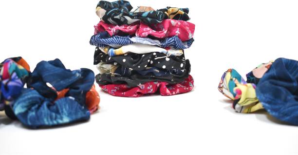SUNAINA Mix Design Elastic Hair Bands Scrunchies Ponytail Holder Ties Ropes For Girls and Women Hair Hair Band
