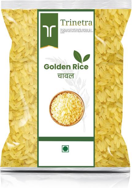 Trinetra Best Quality Golden Rice-5Kg (Packing) Yellow Rice (Medium Grain, Parboiled)