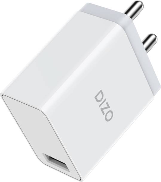 DIZO by realme TechLife DA2110 10 W 2.1 A Mobile Charger with Detachable Cable