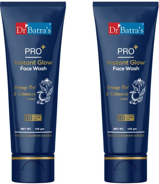 Dr Batra's PRO+Instant Glow -100 g (Pack of 2) Face Wash