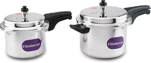 BlueBerry's 5 L, 3 L Induction Bottom Pressure Cooker