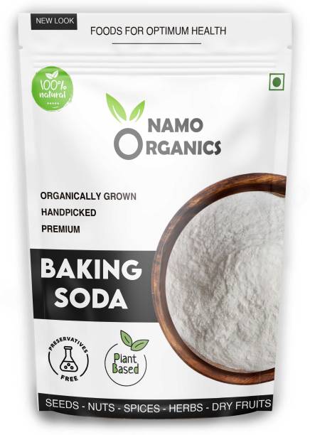 Namo organics - Baking Soda / Meetha Soda ( Food AAA Grade ) - 1 Kg - For Cleaning, Cake & Baking Baking Soda Powder