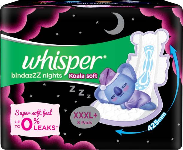 Whisper Bindazzz Nights Koala Soft XXXL+ Sanitary Pad