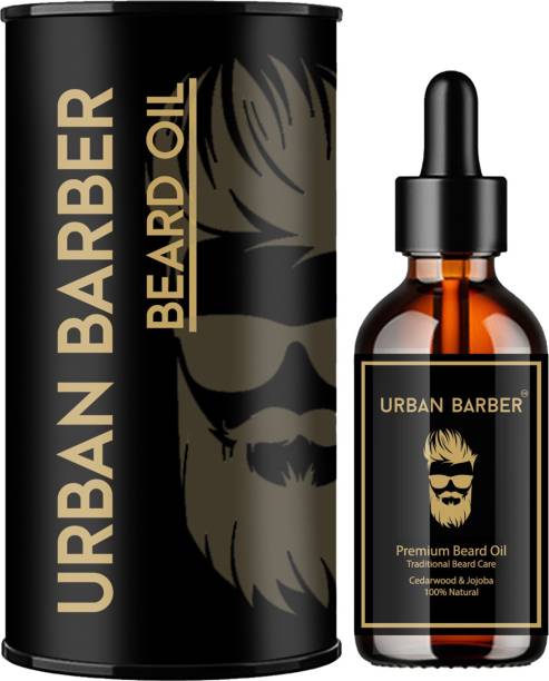 Urban Barber Premium 100% Natural Beard Growth Oil - (C...