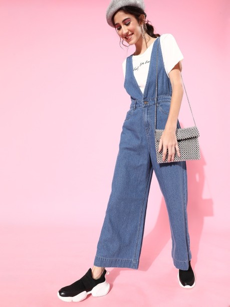 denim jumpsuit online flipkart