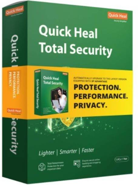 QUICK HEAL Total Security 3 User 1 Year