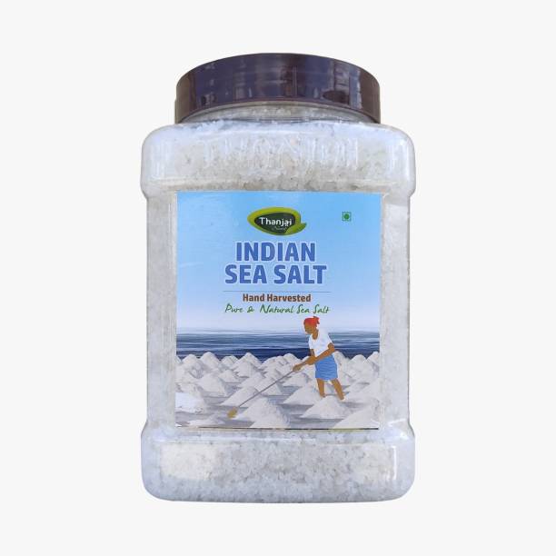THANJAI NATURAL 2000g Raw Sea Salt Crystal (Jar) For Healthy Cooking | Sea Salt
