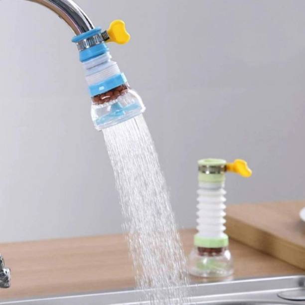 DRC_INTERNATIONAL by 360° Rotatable ABS Sprayer Removable Anti-Splash Adjustable Filter Nozzle FAUCET Faucet Set