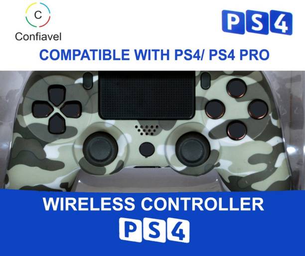 Confiavel Dualshock 4 PS4 V2 Grey Camouflage Gamepad