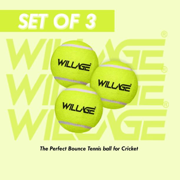 WILLAGE Tennis Ball | Tennis Cricket Ball Light Weight Tennis Ball