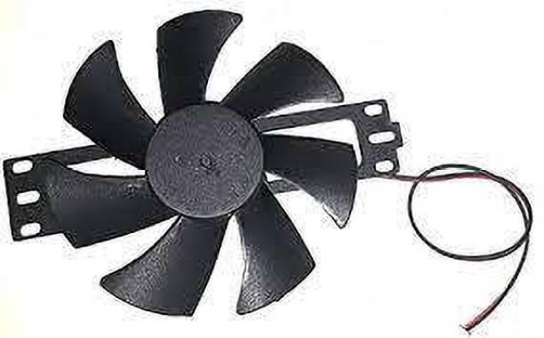 keertan kalp DV 18V Plastic Blade Cooling Fan for Induction Cooker Cooler (Black) Cooler