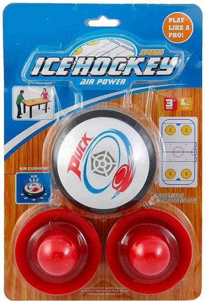 MIMY Air Power Soccer Ice Hockey Ball Board Game Disk Pretend Play Board Game Toy