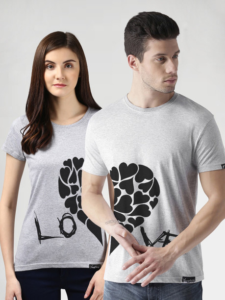 Couple t shirt online flipkart clearance