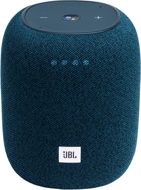 JBL Link Music with 360 Degree Pro Sound, Wi-Fi and Voice Assistance Integration with Google Assistant Smart Speaker