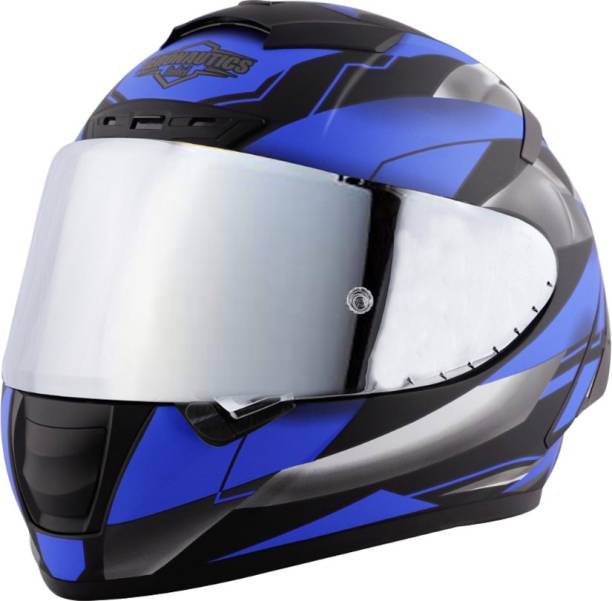 Steelbird SA-2 Aeronautics Metallic Mat Motorbike Helmet