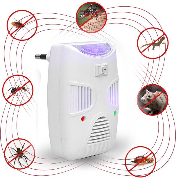 Wrightrack Latest New Generation Ultrasonic Pest Repeller to Repel Rats, Cockroach, Mosquito, Home Pest and Rodent Repelling Aid for Mosquito, Cockroaches, Ants Spider Insect Pest Control Electric Pest Repeller