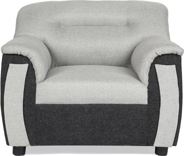 Fusion Furniture Factory Fabric 1 Seater  Sofa