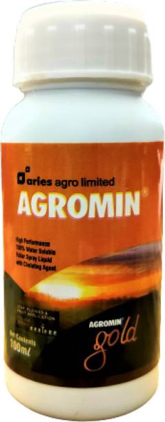 aries Agro Agromin Gold Micronutrient liquid Fertilizer (100ml) Manure