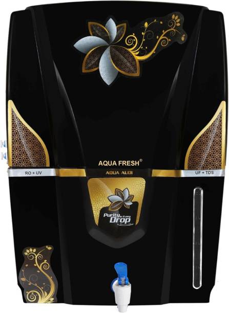 Aqua Fresh RO_UV_UF_Golden Black 12 L RO + UV + UF + TDS Water Purifier