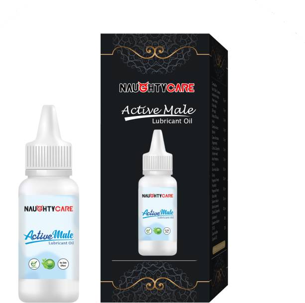 NaughtyCare Active Lubricants for Men Long Time Effective Lubricating Lubrication Water Based Titan Massage Gel Jelly Cream Spray No Added Colors Washable Lubricant Lubricant