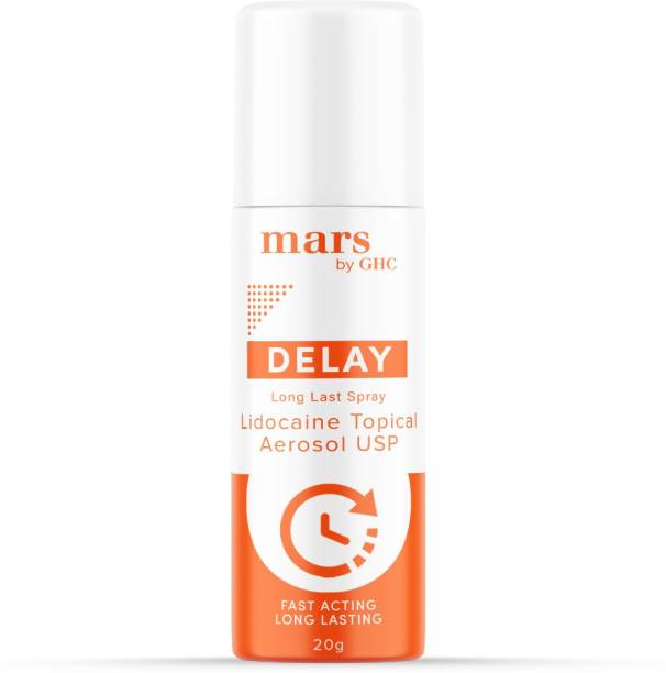 mars by GHC Delay Stay Long Spray for men | Non- transferrable | Long lasting performance Lubricant