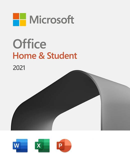 MICROSOFT Office Home & Student 2021 (Lifetime Validity) Activation Key Card, One-time purchase for 1 PC / Mac