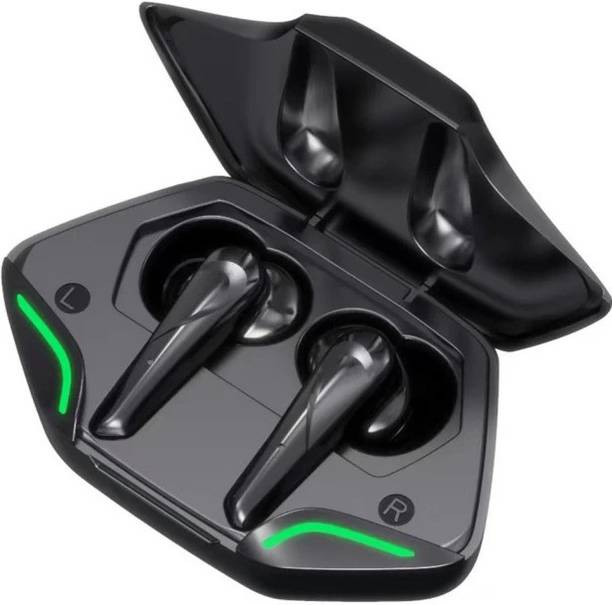 Top Headset Green Screen cheap price 5stars Flipkart in India 1 SYSTENE Gaming Earbuds TWS 9D Stereo low latency Wireless Earphone Bluetooth Gaming Headset