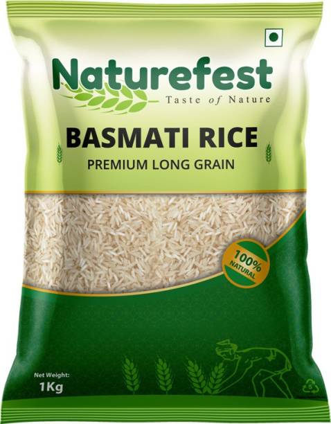 NatureFest Premium long Grain 1121 Basmati Rice (Long Grain, Raw)