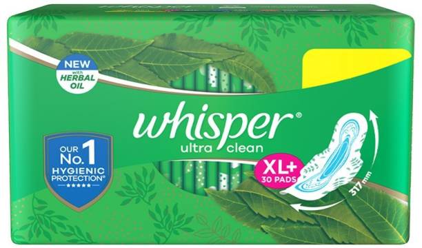 Whisper Ultra Clean XL+ Sanitary Pad