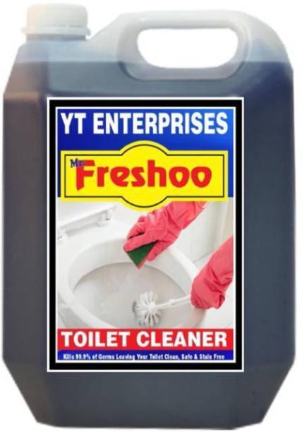 YT ENTERPRISES TOILET CLEANER PACK OF 1 (5000ML) PROTECTS YOUR TOILET FROM GERMS AND BACTERIA (5LTS) Original Liquid Toilet Cleaner