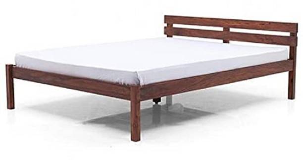EARLYFURNITURE Solid Wood Charlie Bed single size bed |queen size |king size beds |home decor bedroom Solid Wood Double Bed