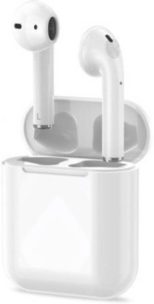 Top Headset Earbuds cheap price 5stars Flipkart in India 13 DigiClues i-12 Smart Air-Pods with Charging Case Bluetooth Headset