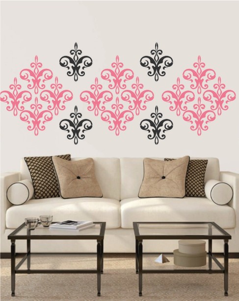 Furniture Upcycling The Stencil Studio Pinwheel Border 10839 Scrapbooking and more. Reusable Stencil ideal for home décor Cardmaking Stencil MiNiS Cake Decorating
