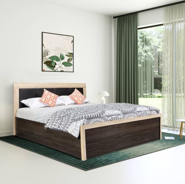 TADesign Laurel Premium Termite Free Engineered Wood King Hydraulic, Box Bed