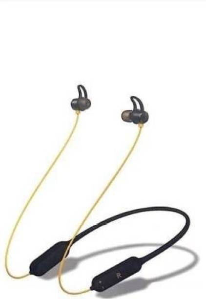 MST R3 Neckband Bluetooth Headset (Black, In the Ear) Bluetooth Headset