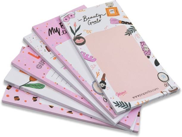 COI Note Pad | to Do List | Tear Off Pads for Work | Home | Office Mini Notes/Short Notes Set of 6 Pocket-size Note Pad Unruled 50 Pages